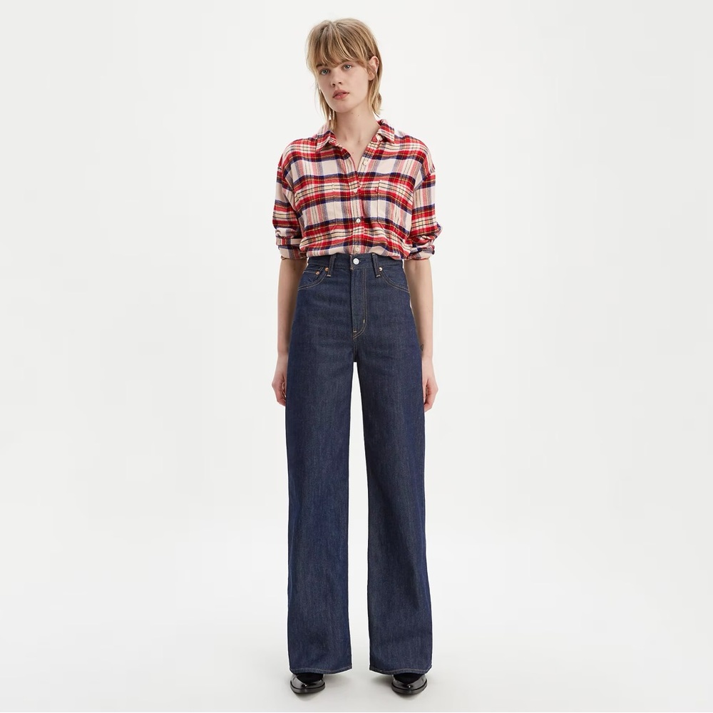 Levi’s Ribcage Straight Wide Leg Jeans